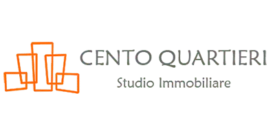 Logo di Cento Quartieri Immobiliare, cliente della nostra agenzia di marketing a Cagliari.