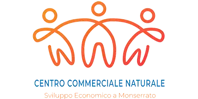 Logo di Centro Commerciale Naturale Monserrato, cliente della nostra agenzia di marketing a Cagliari.