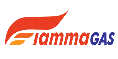 Logo di FiammaGas, cliente della nostra agenzia di marketing a Cagliari.