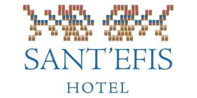 Logo Sant'Efis Hotel 4 Stelle Superior, nostro cliente per la consulenza di marketing a Cagliari.