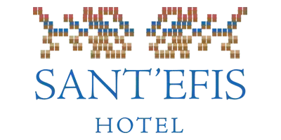 Logo Sant'Efis Hotel 4 Stelle Superior, nostro cliente per la consulenza di marketing a Cagliari.